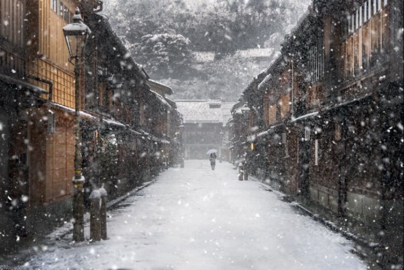 Cuento de hadas de nieve: invierno increíblemente hermoso en Japón