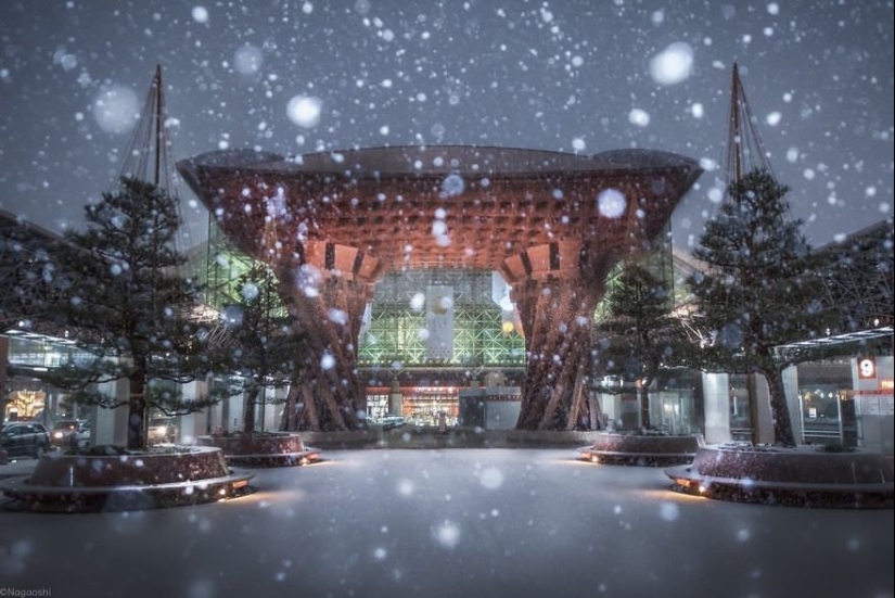 Cuento de hadas de nieve: invierno increíblemente hermoso en Japón