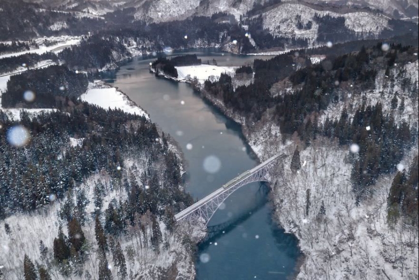 Cuento de hadas de nieve: invierno increíblemente hermoso en Japón