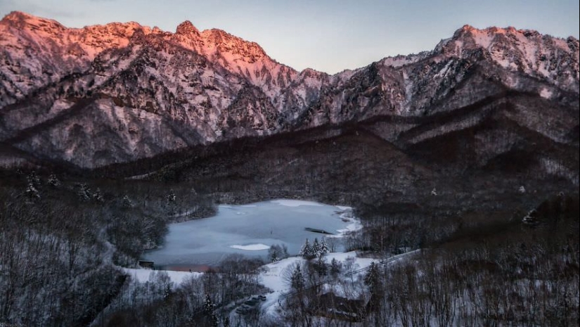 Cuento de hadas de nieve: invierno increíblemente hermoso en Japón