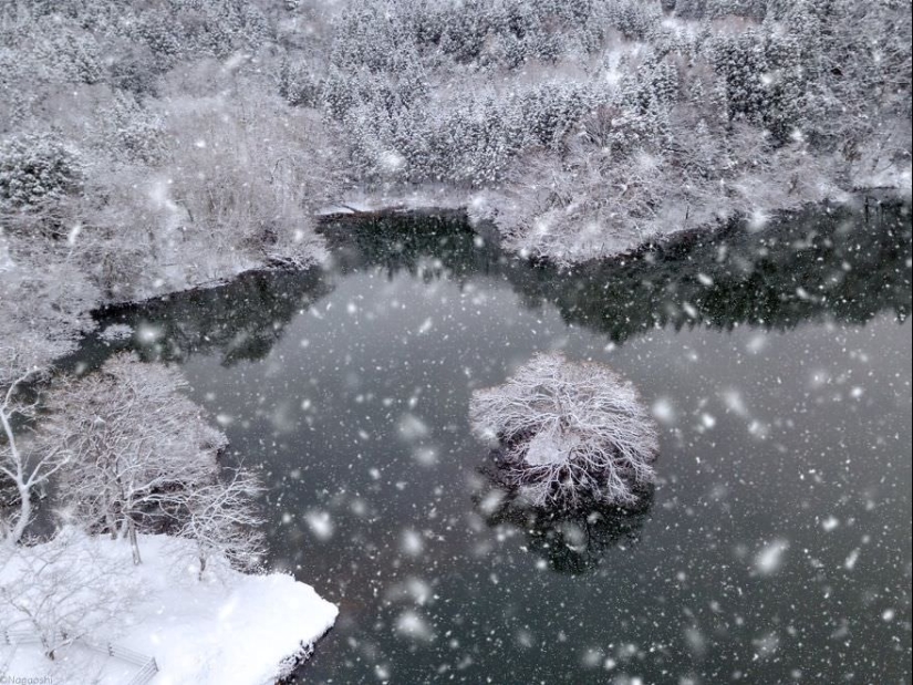 Cuento de hadas de nieve: invierno increíblemente hermoso en Japón