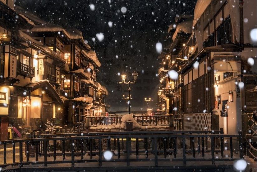 Cuento de hadas de nieve: invierno increíblemente hermoso en Japón