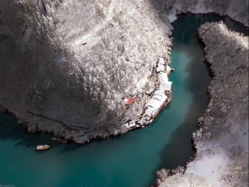 Cuento de hadas de nieve: invierno increíblemente hermoso en Japón