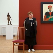 Curious photo series " Caretakers of Russian Museums» Curious photo series " Caretakers of Russian Museums»