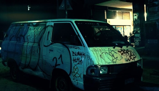Cyberpunk Athens 2124: Night Street Photography By Zouan Kourtis