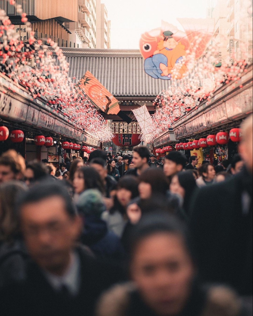 De día y de noche Japonés calles en las fotos de James Takumi Seguna