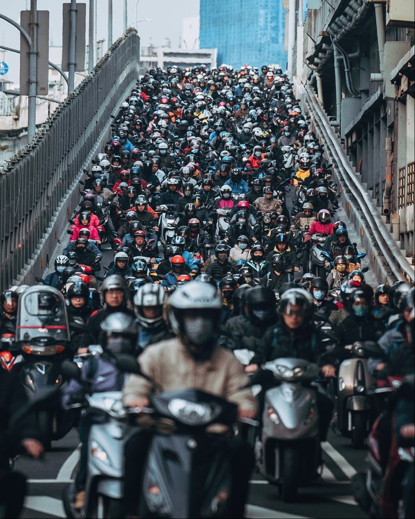 De día y de noche Japonés calles en las fotos de James Takumi Seguna