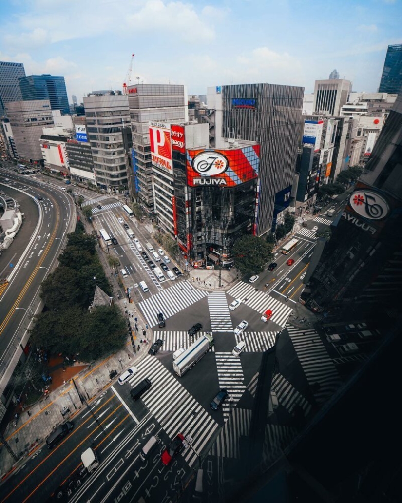 De noche y de día: impresionantes paisajes de la ciudad de Japón