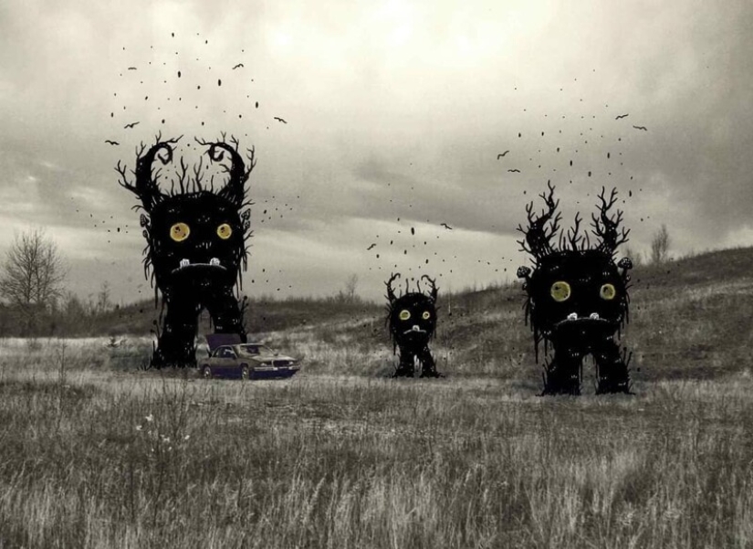Disturbing fairy tales by the artist Marc Gagnier, who was able to combine the terrible and the sweet Disturbing fairy tales by the artist Marc Gagnier, who was able to combine the terrible and the sweet