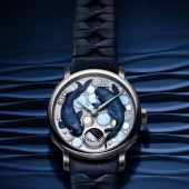 Dragons, Snakes and a Koi Garden: Louis Vuitton’s Escale Cabinet of Wonders Trio is a Master Class in Métiers d’Art Dragons, Snakes and a Koi Garden: Louis Vuitton’s Escale Cabinet of Wonders Trio is a Master Class in Métiers d’Art