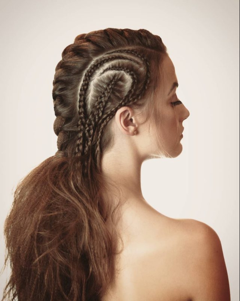 Duras belleza: 25 brutal ideas de peinados para el moderno Viking