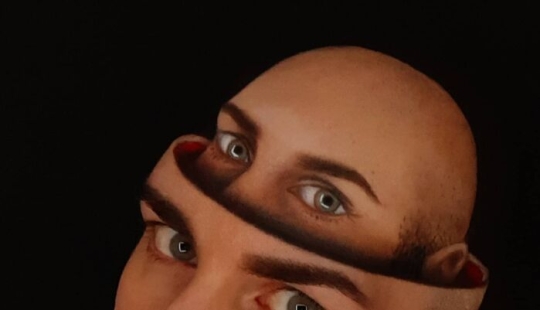 El alucinante arte del maquillaje en 3D de Luca Luce