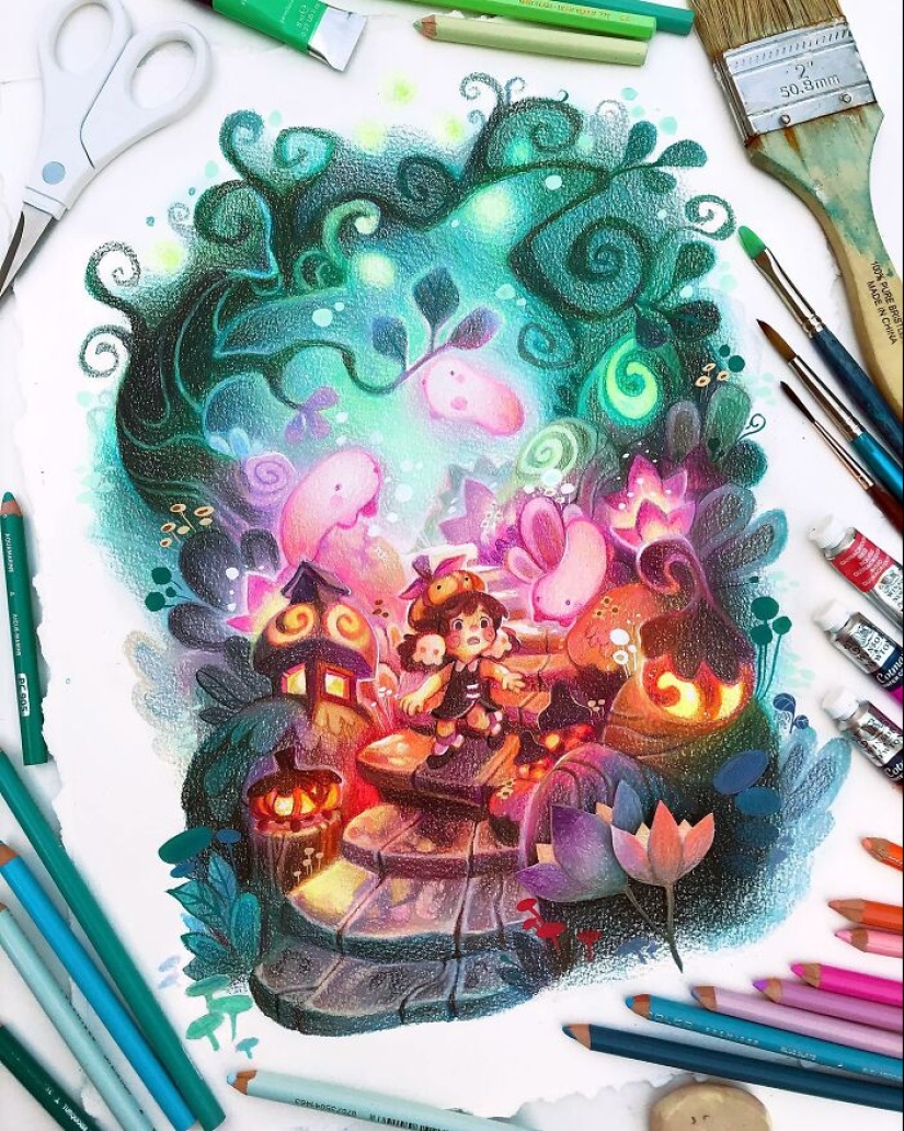 El artista explora la identidad y la naturaleza en sus 17 impresionantes ilustraciones. El artista explora la identidad y la naturaleza en sus 17 impresionantes ilustraciones.