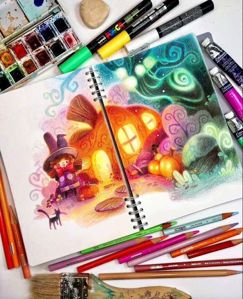 El artista explora la identidad y la naturaleza en sus 17 impresionantes ilustraciones. El artista explora la identidad y la naturaleza en sus 17 impresionantes ilustraciones.