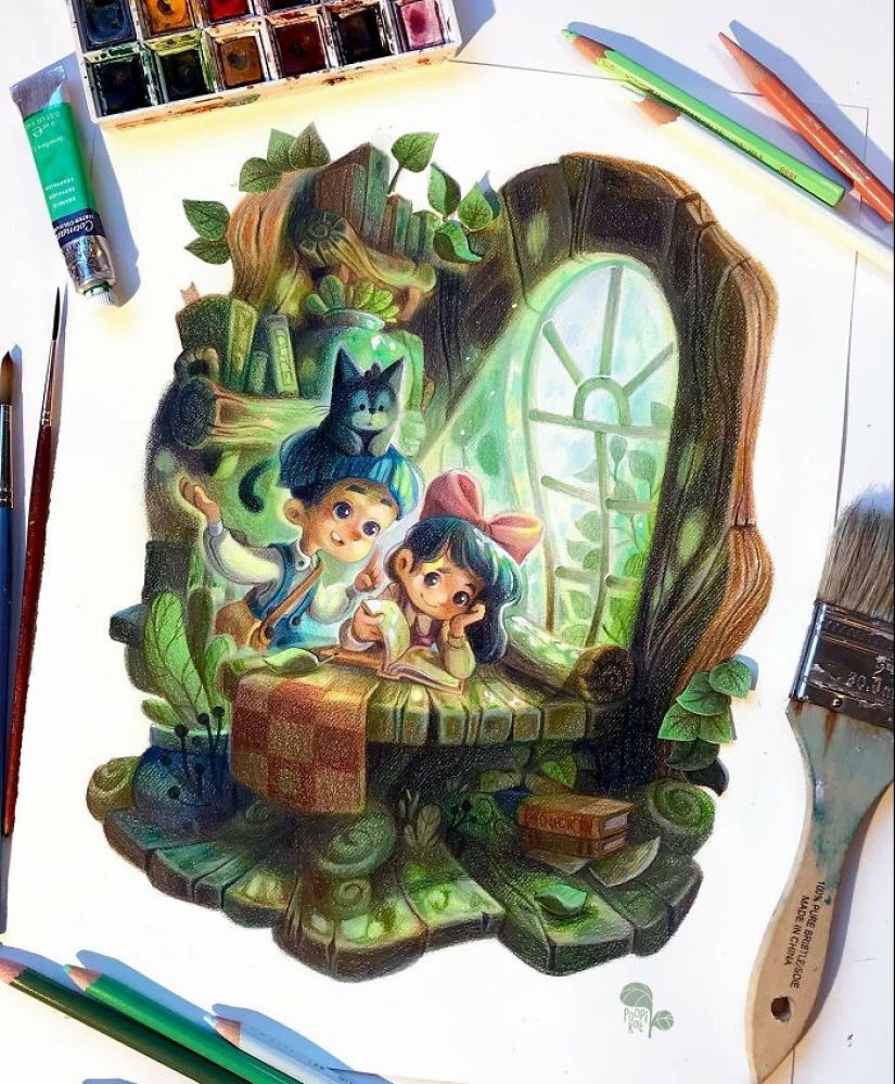 El artista explora la identidad y la naturaleza en sus 17 impresionantes ilustraciones. El artista explora la identidad y la naturaleza en sus 17 impresionantes ilustraciones.