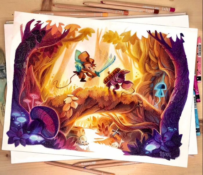 El artista explora la identidad y la naturaleza en sus 17 impresionantes ilustraciones. El artista explora la identidad y la naturaleza en sus 17 impresionantes ilustraciones.