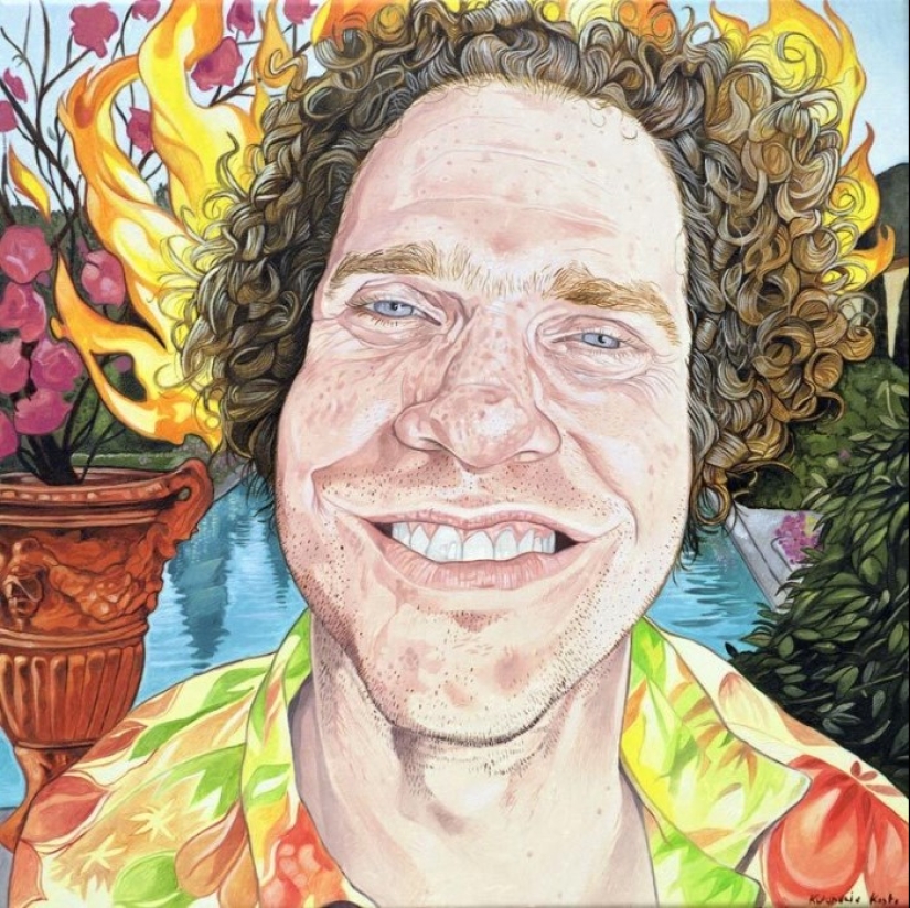 El artista Kosta Kulundzic y sus bromas serias sobre el sentido común