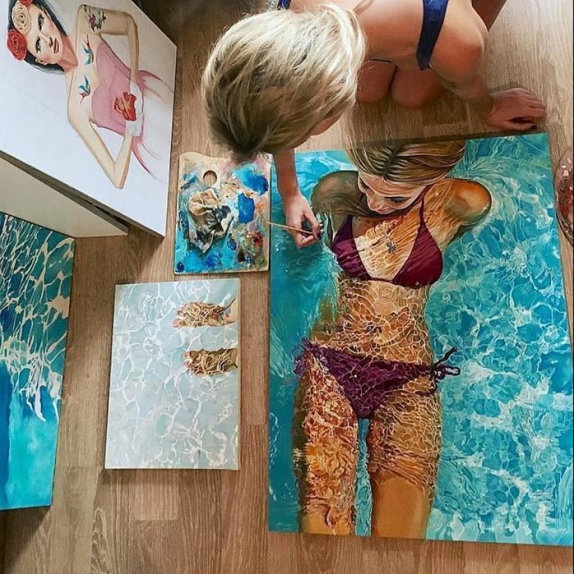 "El mar de preocupaciones tiempo!": San Petersburgo belleza Marina Anastasia escribe fotos increíbles "El mar de preocupaciones tiempo!": San Petersburgo belleza Marina Anastasia escribe fotos increíbles