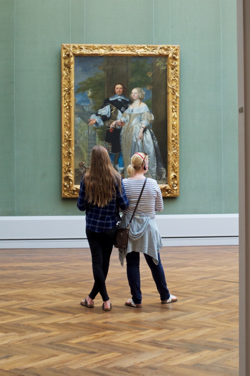 El proyecto "Personas que coinciden con obras de arte" el fotógrafo Austríaco Stefan Dragana El proyecto "Personas que coinciden con obras de arte" el fotógrafo Austríaco Stefan Dragana