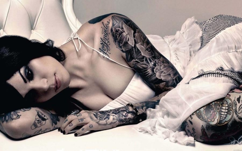 El tatuaje como arte: chicas pintadas de forma impresionante