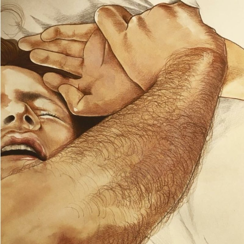 Energy loving touches in the paintings of Frida Castelli Energy loving touches in the paintings of Frida Castelli
