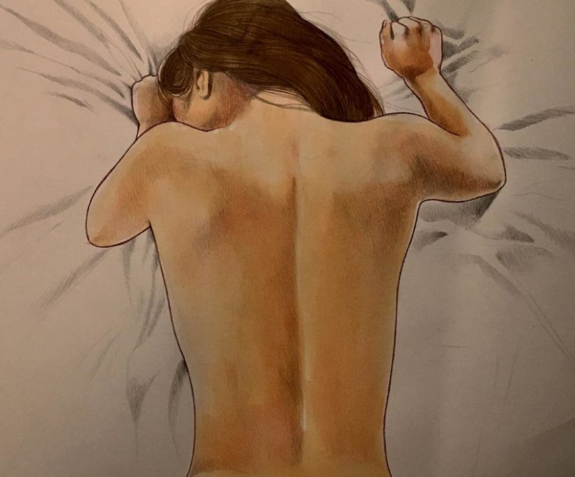 Energy loving touches in the paintings of Frida Castelli Energy loving touches in the paintings of Frida Castelli
