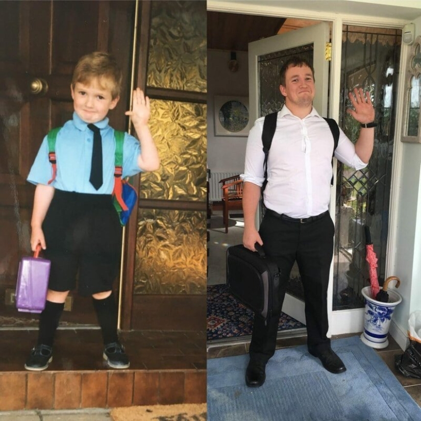 Entonces y ahora: 25 fotos de las comparaciones, que nos obliga a mirar de manera diferente en las cosas familiares Entonces y ahora: 25 fotos de las comparaciones, que nos obliga a mirar de manera diferente en las cosas familiares