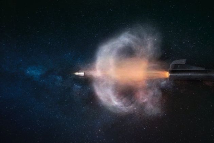 Es posible disparar un arma de fuego en el espacio Es posible disparar un arma de fuego en el espacio