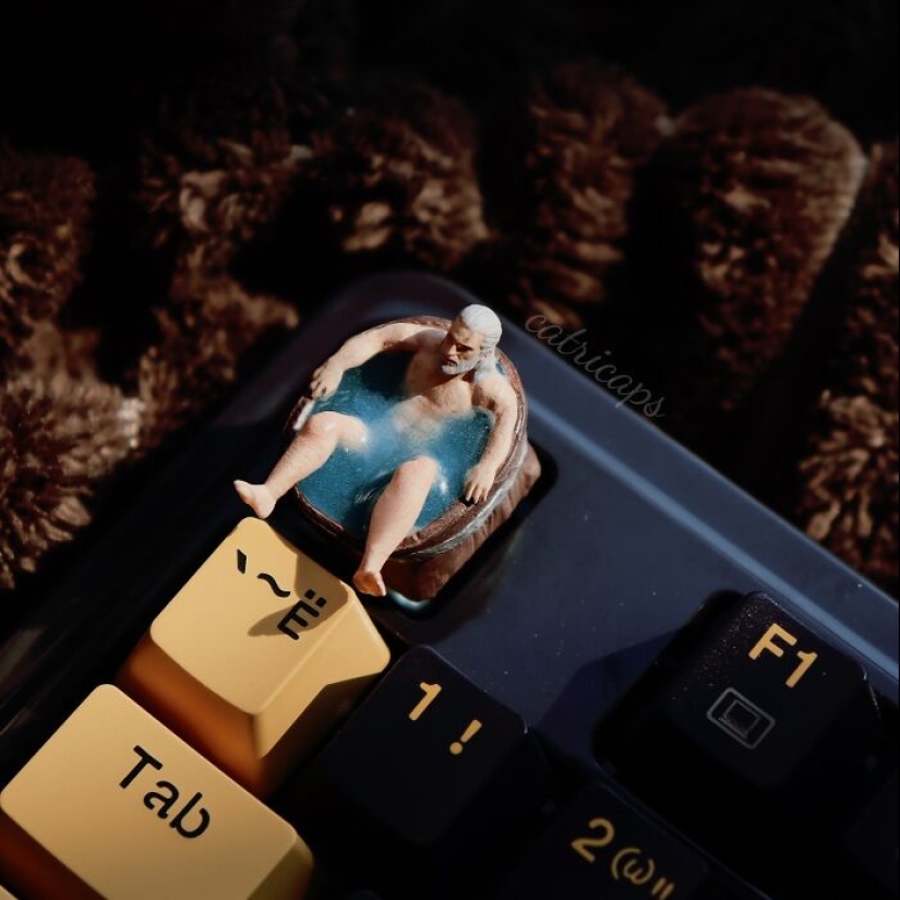 Esta artista crea teclas con detalles sorprendentes. Aquí tienes 12 de sus mejores diseños