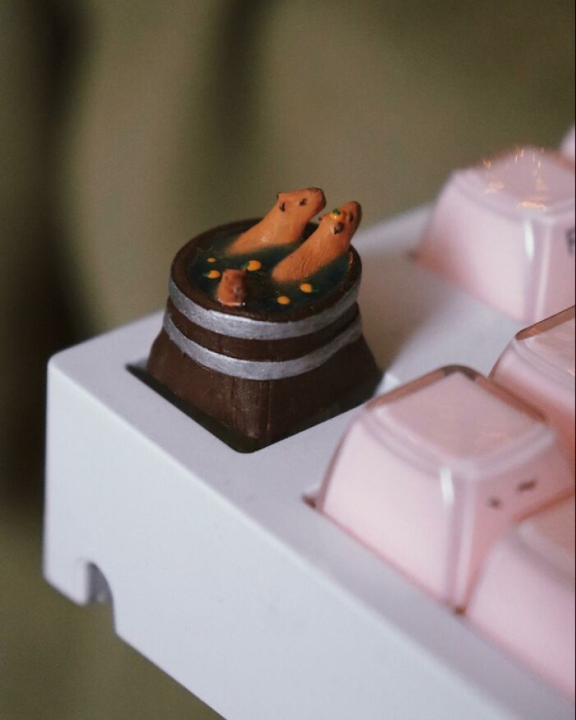 Esta artista crea teclas con detalles sorprendentes. Aquí tienes 12 de sus mejores diseños