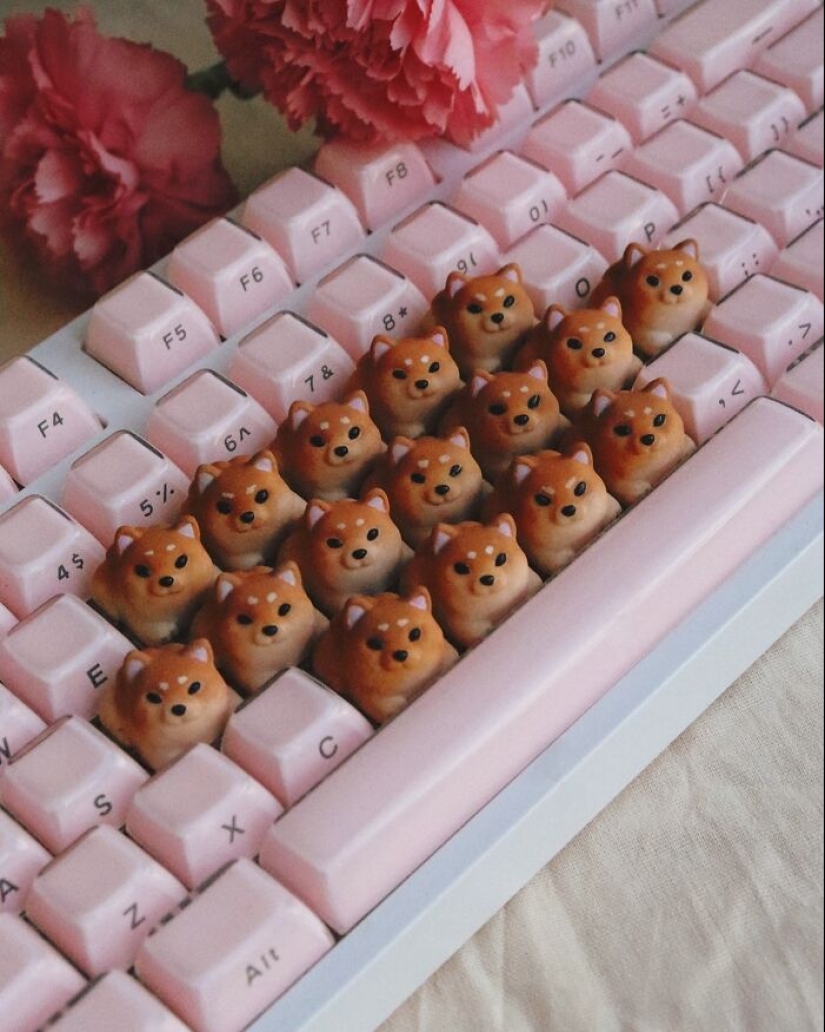 Esta artista crea teclas con detalles sorprendentes. Aquí tienes 12 de sus mejores diseños