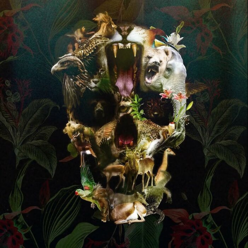 Este artista aporta un toque fresco y moderno al símbolo atemporal de la calavera Este artista aporta un toque fresco y moderno al símbolo atemporal de la calavera