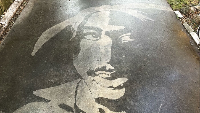 Este chico usó una lavadora a presión para crear arte en la calle, y aquí están sus 13 mejores obras