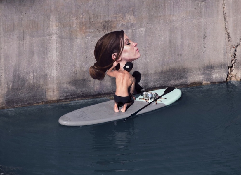 Estética del agua y el hormigón: 11 murales extremos del maestro del Hula Estética del agua y el hormigón: 11 murales extremos del maestro del Hula