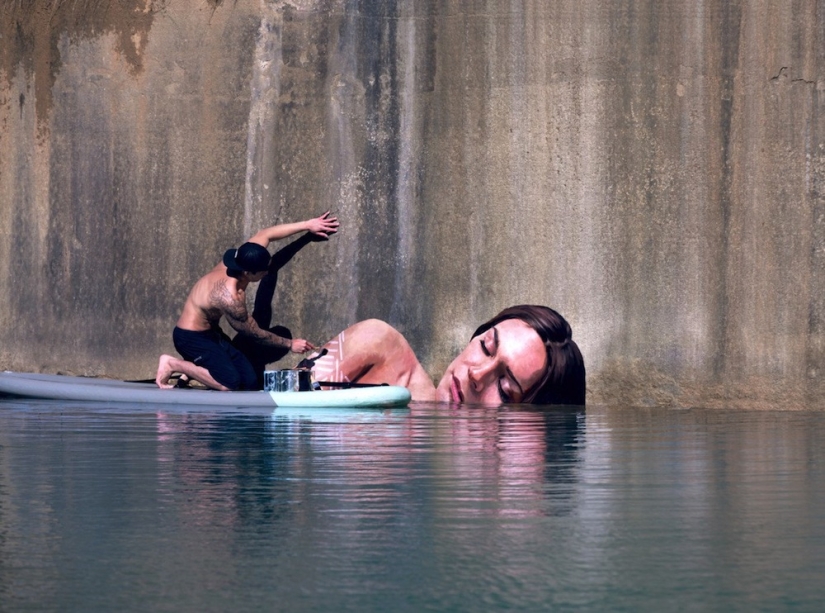 Estética del agua y el hormigón: 11 murales extremos del maestro del Hula Estética del agua y el hormigón: 11 murales extremos del maestro del Hula