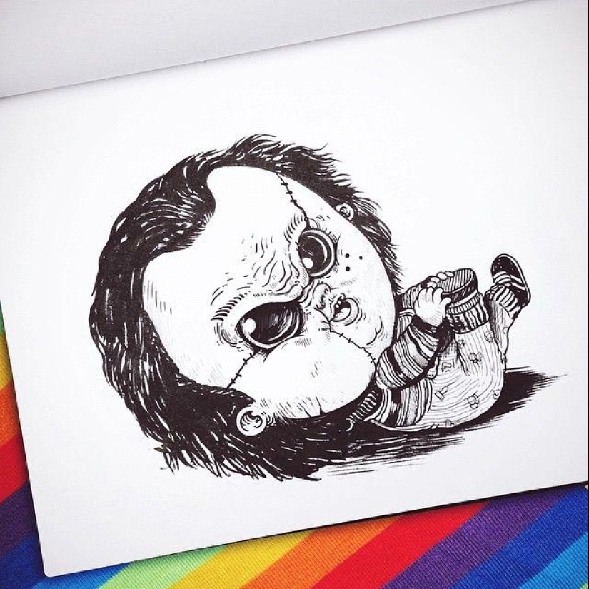 Even Villains Were Once Children: What Horror Movie Heroes Would Look Like as Children Even Villains Were Once Children: What Horror Movie Heroes Would Look Like as Children