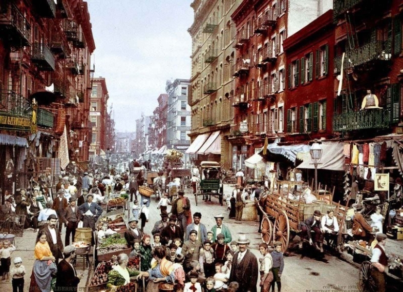 Fabulous photochromes of 1900s New York Fabulous photochromes of 1900s New York