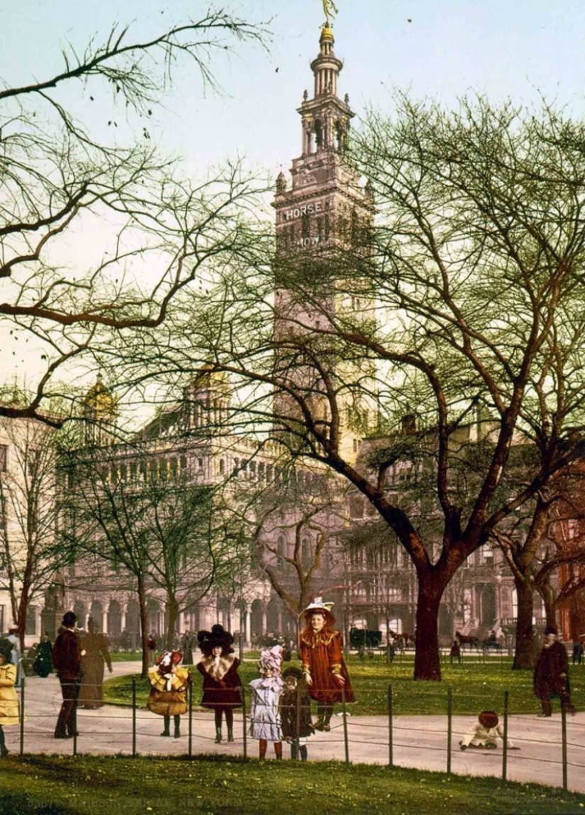 Fabulous photochromes of 1900s New York Fabulous photochromes of 1900s New York