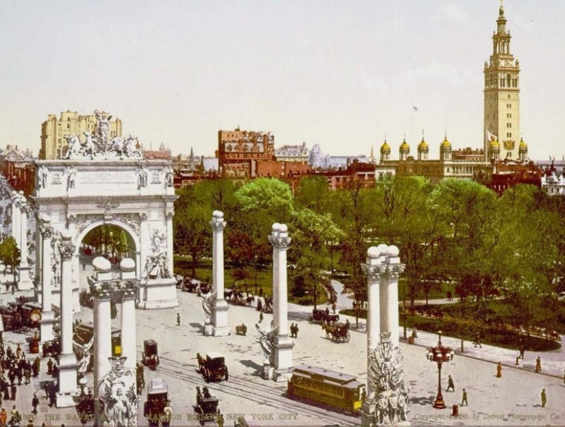 Fabulous photochromes of 1900s New York Fabulous photochromes of 1900s New York