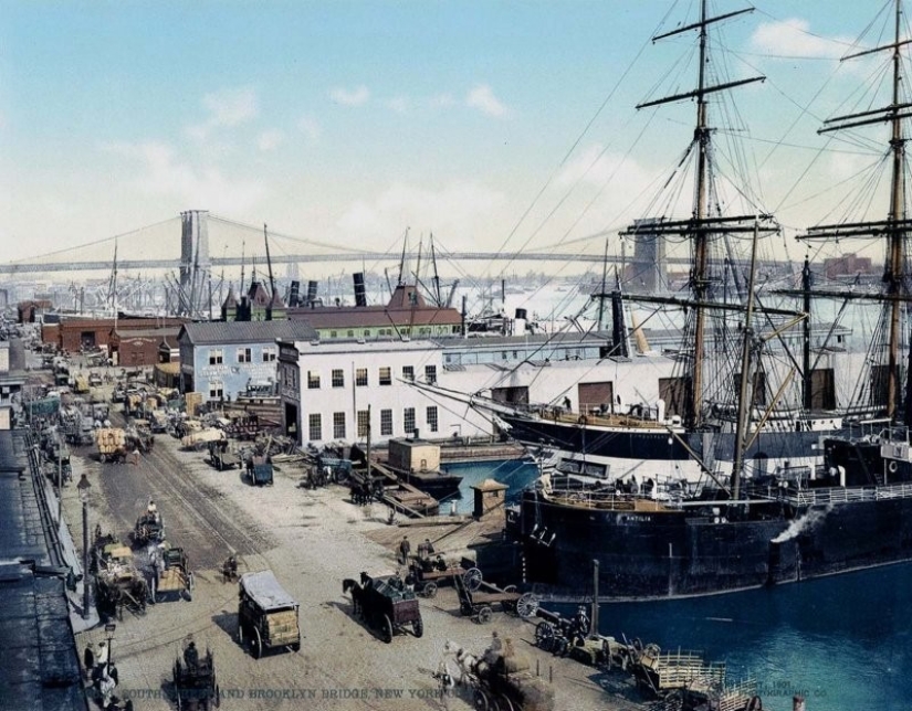 Fabulous photochromes of 1900s New York Fabulous photochromes of 1900s New York