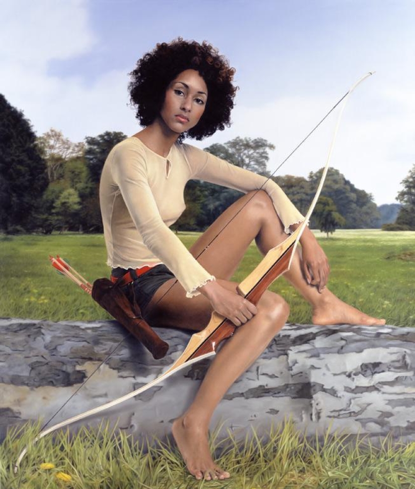 Fantasías masculinas en pinturas hiperrealistas de Philip Weber Fantasías masculinas en pinturas hiperrealistas de Philip Weber