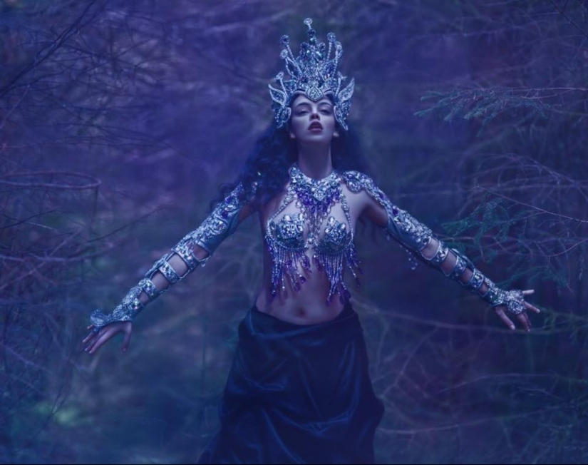 Forest nymphs from the magical worlds of Lamb Lorek Forest nymphs from the magical worlds of Lamb Lorek