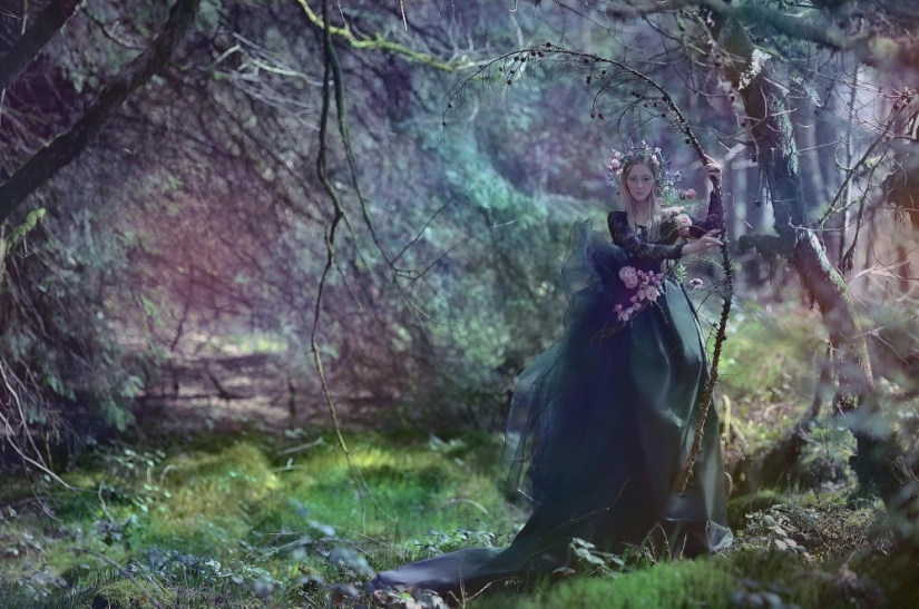 Forest nymphs from the magical worlds of Lamb Lorek Forest nymphs from the magical worlds of Lamb Lorek