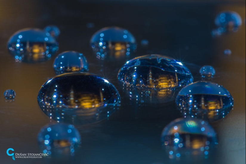 Fotógrafo de 15 años dispara ciudades del mundo, en gotas de agua
