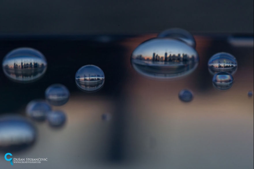 Fotógrafo de 15 años dispara ciudades del mundo, en gotas de agua