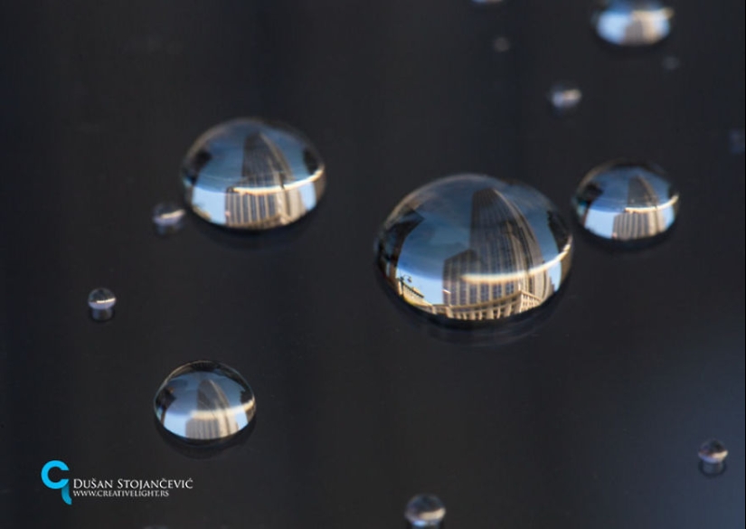 Fotógrafo de 15 años dispara ciudades del mundo, en gotas de agua
