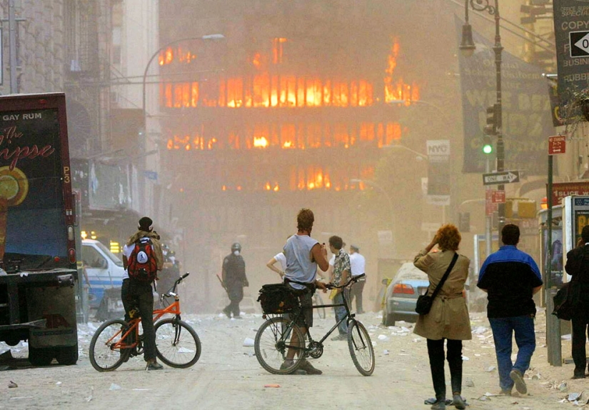 Fotos de los ataques terroristas del 11 de septiembre de 2001