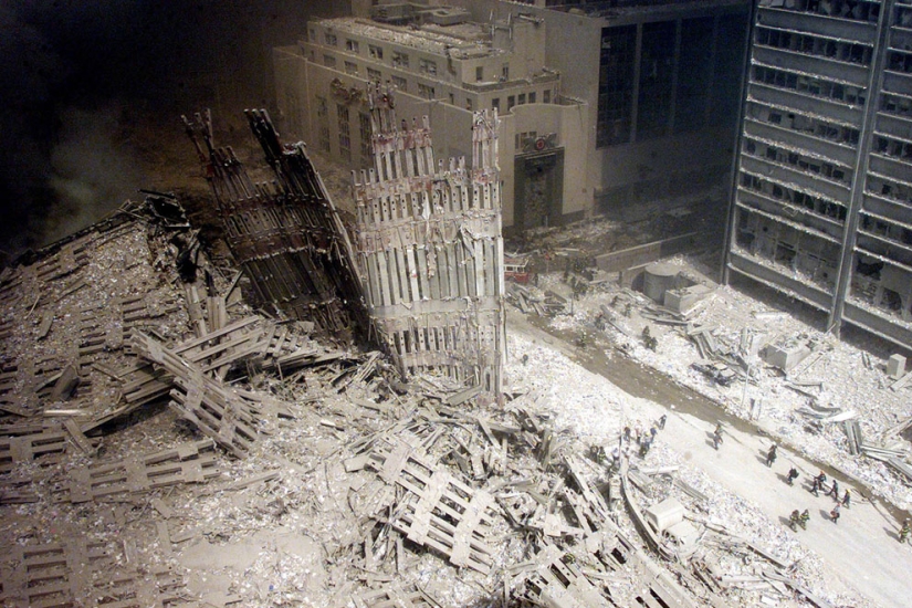 Fotos de los ataques terroristas del 11 de septiembre de 2001
