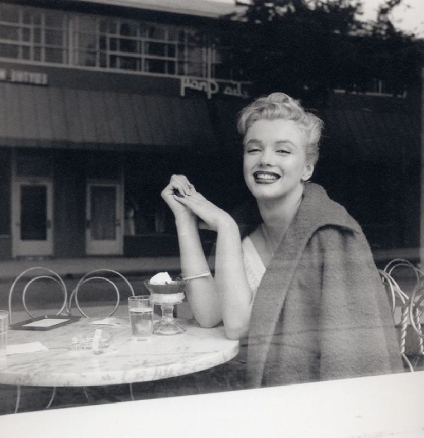 Fotos vintage-celebridades y helados