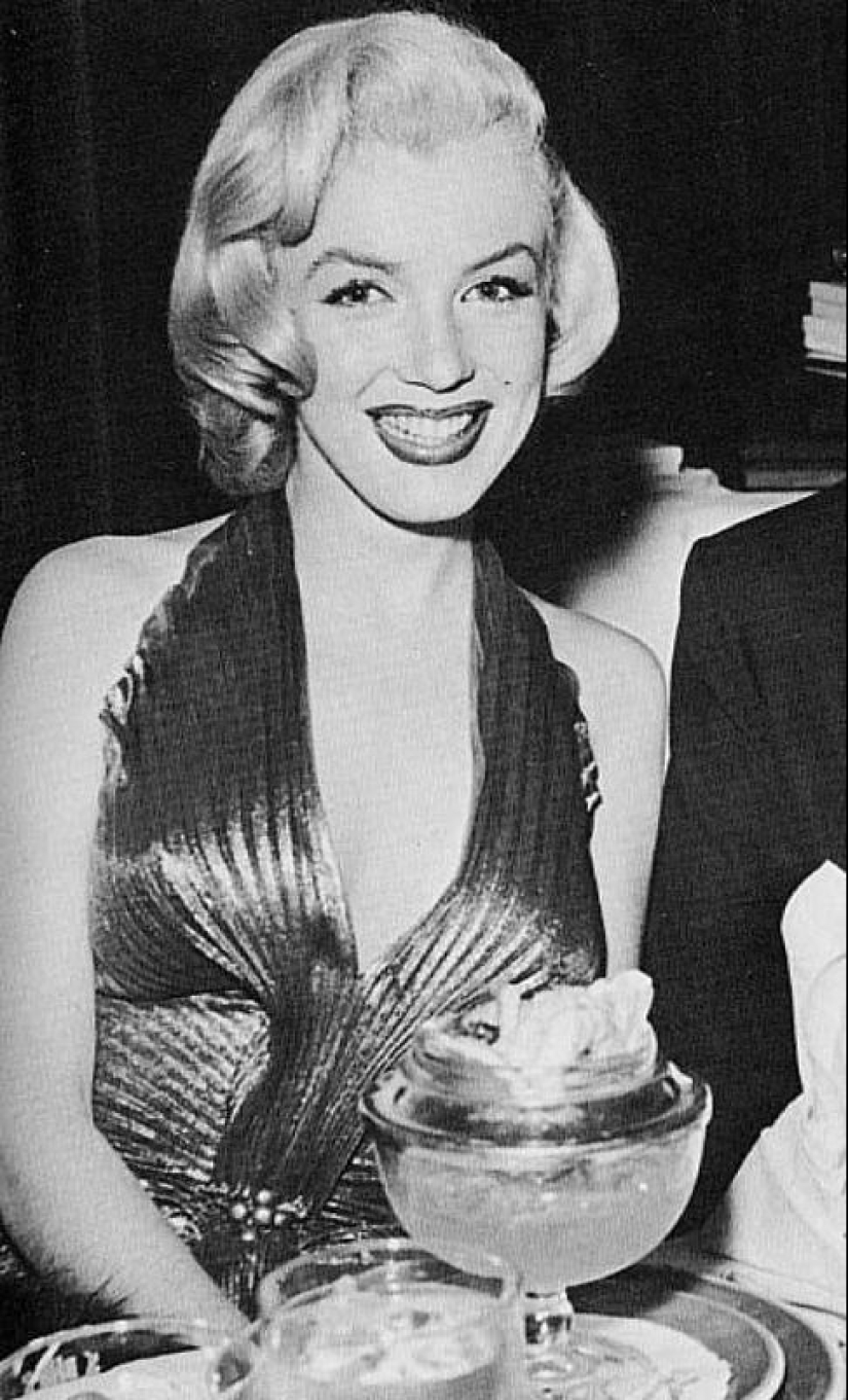 Fotos vintage-celebridades y helados